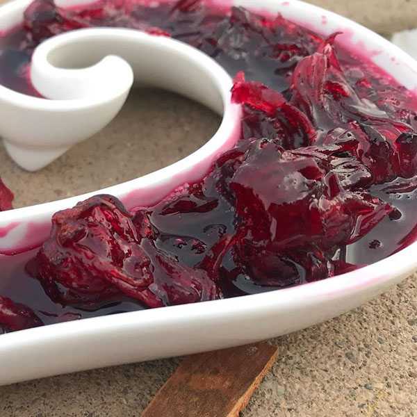 طرز تهیه مربای چای ترش