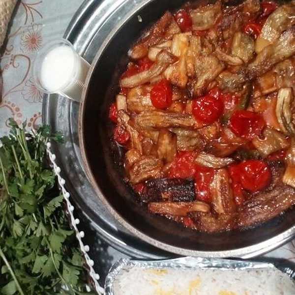طرز تهیه تماته بادمجان