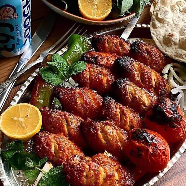 طرز تهیه بال و کتف مرغ گریل شده