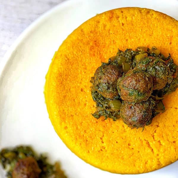 طرز تهیه اسفناج پلو با گوشت قلقلی