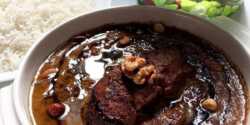 طرز تهیه خورش چهار مغز خوشمزه و مخصوص به روش شمالی