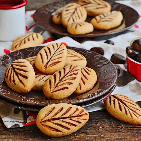 طرز تهیه کوکی شاه بلوط