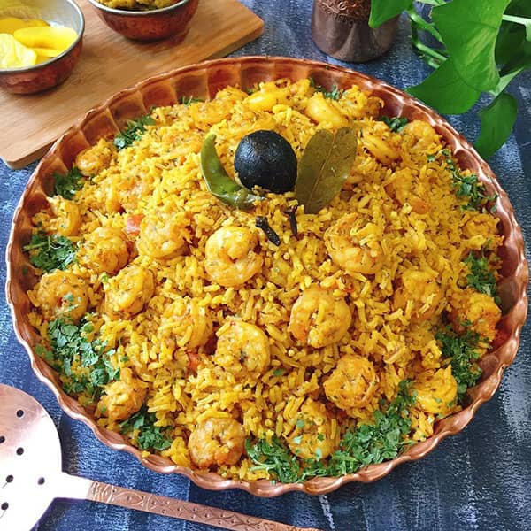 طرز تهیه مجبوس میگو