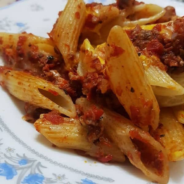 طرز تهیه پاستا گوشت