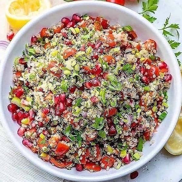 طرز تهیه سالاد مدیترانه ای
