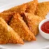طرز تهیه سمبوسه سیب زمینی ترد و خوشمزه با نان لواش