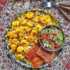 طرز تهیه زرشک پلو با میگو خوشمزه و مخصوص رستورانی