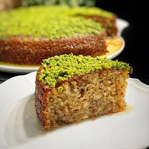 طرز تهیه کیک روانی گردو