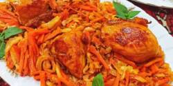 طرز تهیه خورش کلم برگ خوشمزه و مخصوص شیرازی با مرغ
