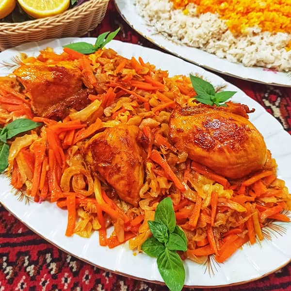 طرز تهیه خورش کلم برگ