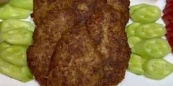 طرز تهیه کتلت گوشت کریپسی و خوشمزه بدون تخم مرغ