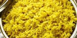 طرز تهیه پلو زردچوبه ساده و خوشمزه به روش سنتی ترکیه ای