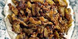 طرز تهیه سالاد فلفل و بادمجان خوشمزه به روش ترکیه ای
