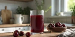 طرز تهیه شربت آلبالو با هسته با رنگ و طعم بسیار عالی + نکات مهم