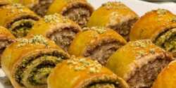 طرز تهیه شیرینی نازک قزوینی خوشمزه و مخصوص پسته ای