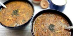 طرز تهیه اشکنه زنجانی خوشمزه و مخصوص با عدس و لپه