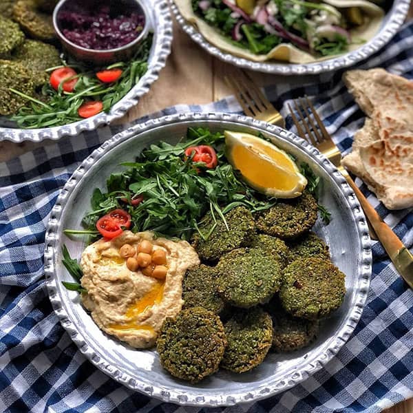 طرز تهیه فلافل اسفناج