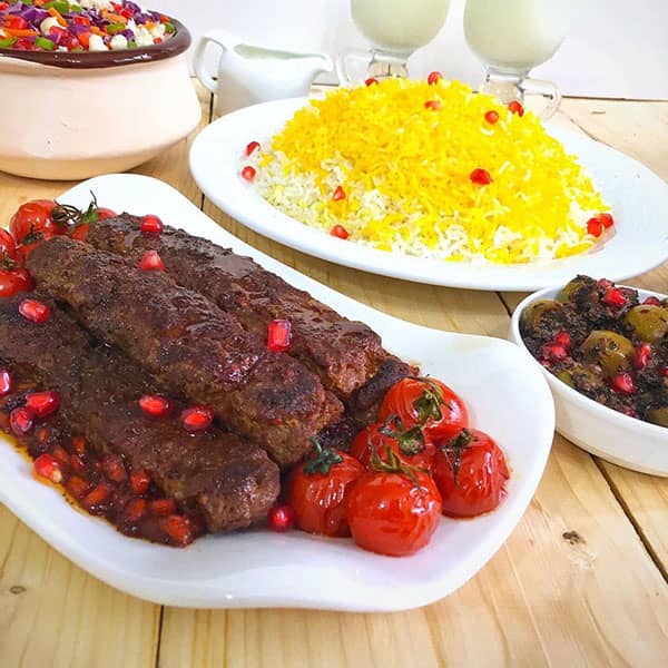 طرز تهیه کباب تابه ای اناری