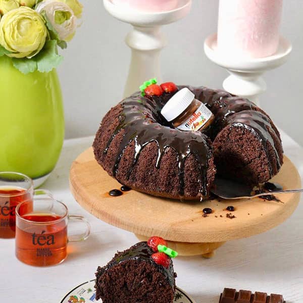 طرز تهیه کیک مایونز شکلاتی