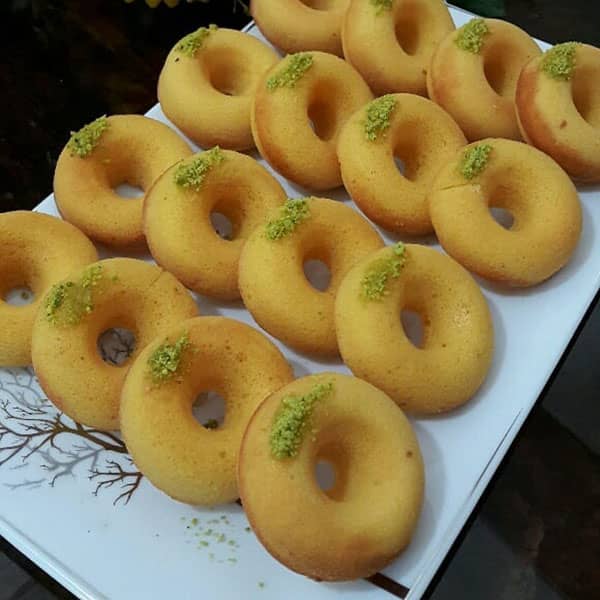 طرز تهیه شیرینی خنفروش زعفرانی
