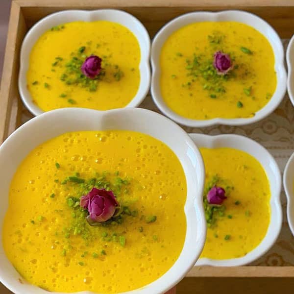 طرز تهیه دسر ساگو