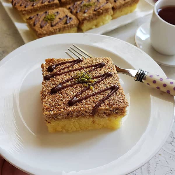 طرز تهیه اسلایس گردویی