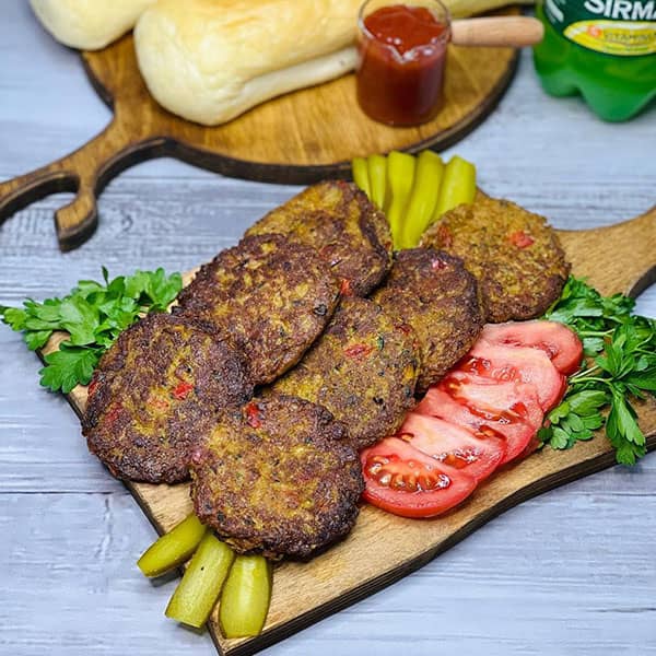 طرز تهیه کتلت قارچ و بادمجان