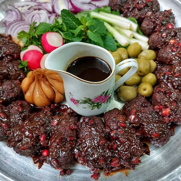 طرز تهیه کوفته اناردون