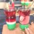 طرز تهیه نوشیدنی شب یلدا خوشمزه به صورت سه رنگ