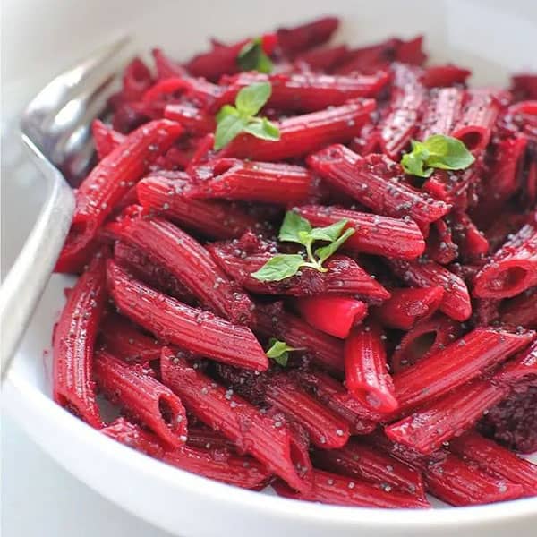 طرز تهیه پاستا با لبو