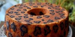 طرز تهیه کیک پلنگی خوشمزه و مخصوص برای عصرانه