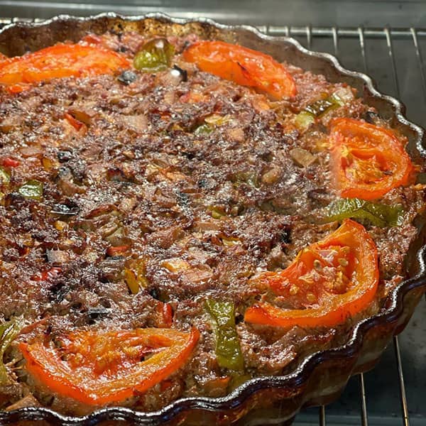 طرز تهیه کباب عربی گوشت و سبزیجات