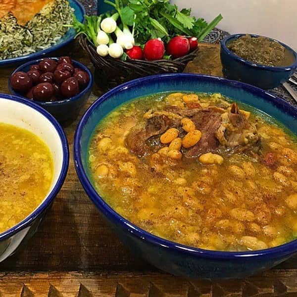 طرز تهیه لوبیا گوشت