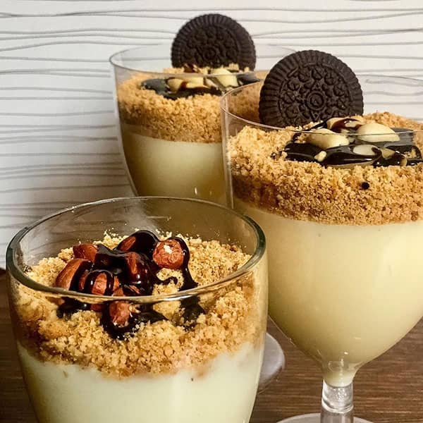 طرز تهیه پودینگ محلبی
