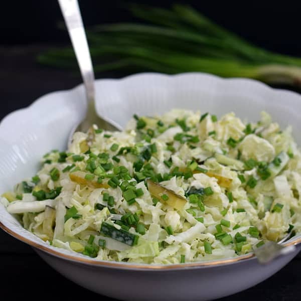 طرز تهیه سالاد کلم چینی