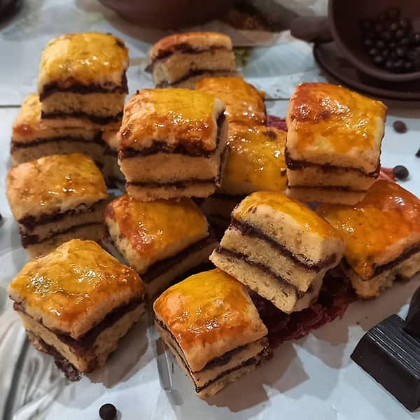 طرز تهیه شیرینی اسکون شکلاتی