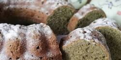 طرز تهیه کیک چای سبز خوشمزه و ساده به روش مجلسی