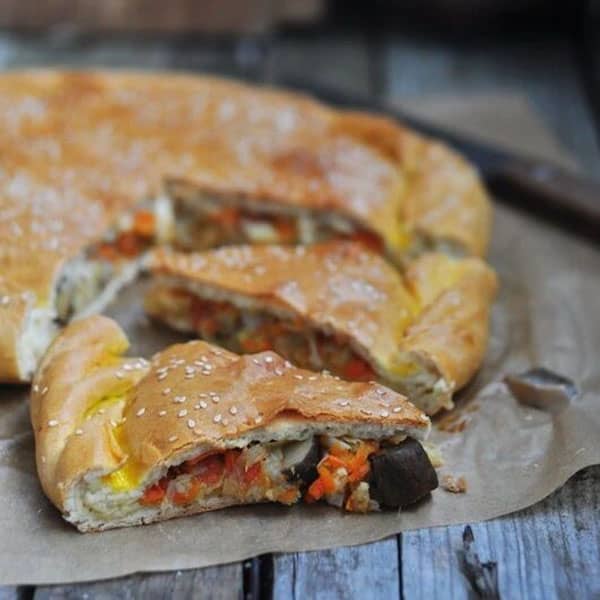 طرز تهیه پای قارچ و کلم