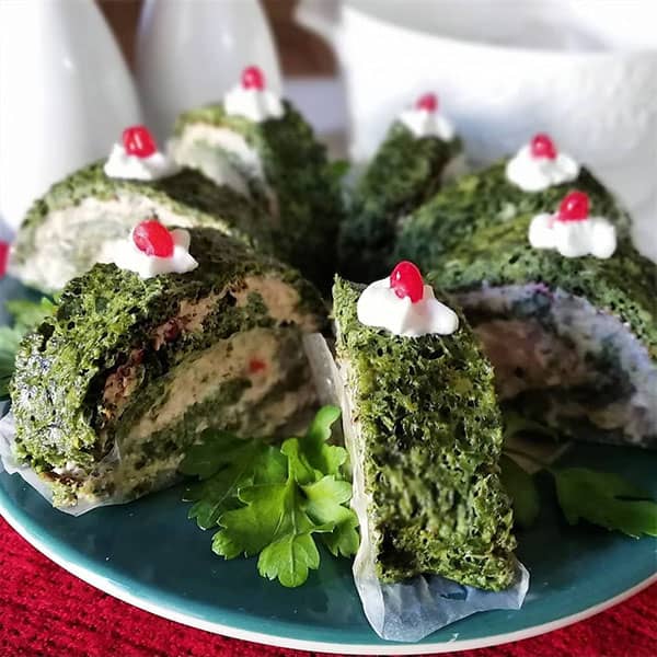طرز تهیه رولت کوکو سبزی