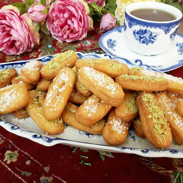 طرز تهیه شیرینی زبان گنجشکی