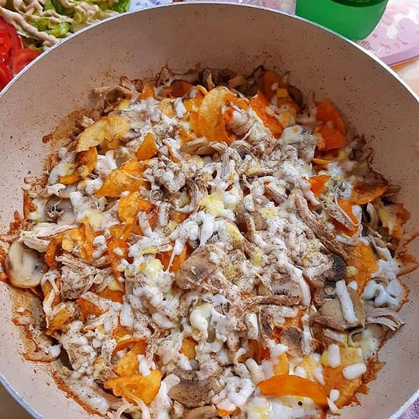 طرز تهیه چیپس و پنیر