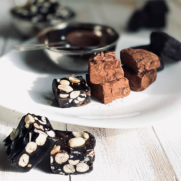 طرز تهیه فاج شکلاتی