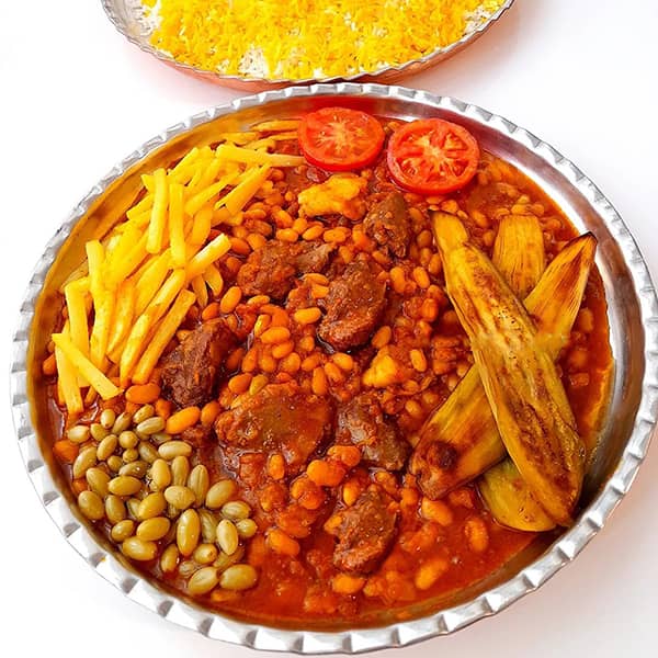 طرز تهیه خورش قیمه برای 200 نفر
