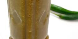طرز تهیه سس فلفل سبز ساده و خوشمزه به روش خانگی