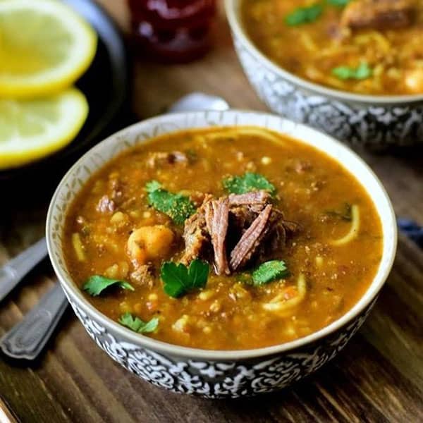 طرز تهیه آش مراکشی