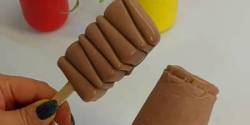 طرز تهیه بستنی شیر شکلات ساده و خوشمزه با قابلمه