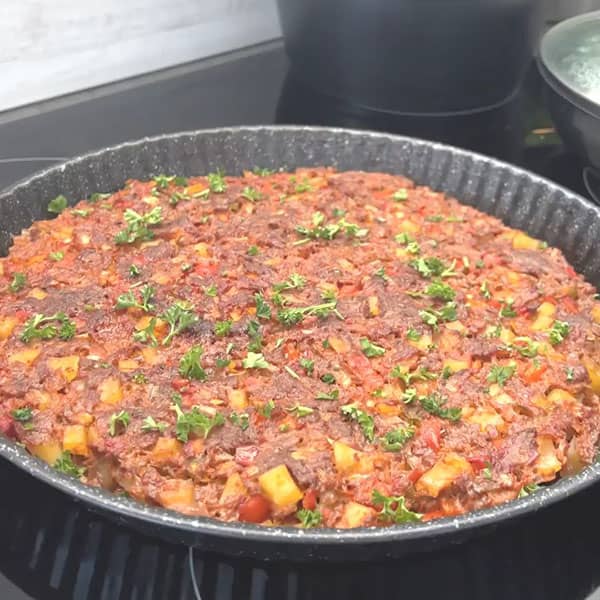 طرز تهیه خوراک تابه عربی
