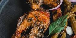 طرز تهیه ماهی سالمون گریل شده ساده به روش رستورانی