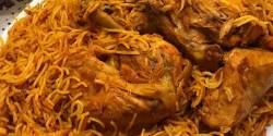 طرز تهیه ماکارونی با مرغ ساده و خوشمزه به روش مجلسی