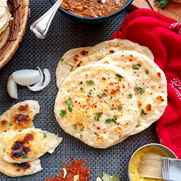 طرز تهیه نان سیر هندی